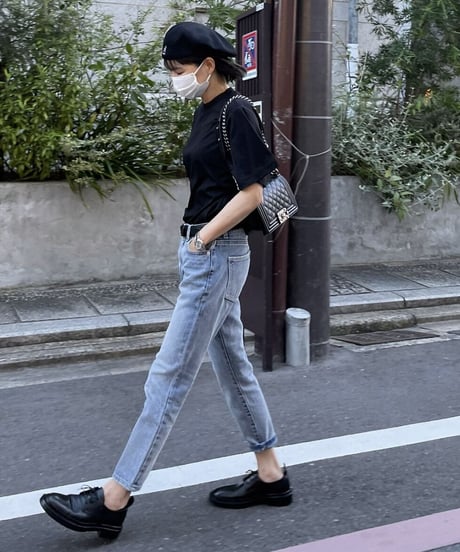 cotton slim pants denim