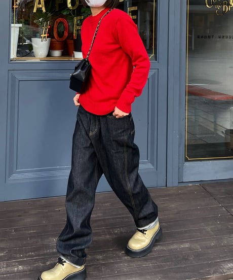 cotton sweater (red)
