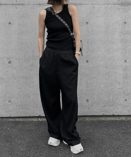 basic tank top (white/black)