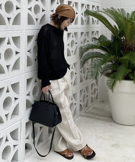 summer knit (black)