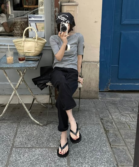 ok.soon×piccadilly OGC DENIM OVERDYE PANTS