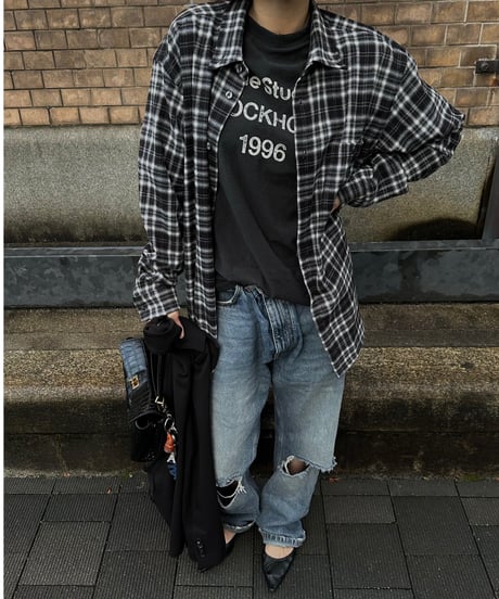 flannel check shirt