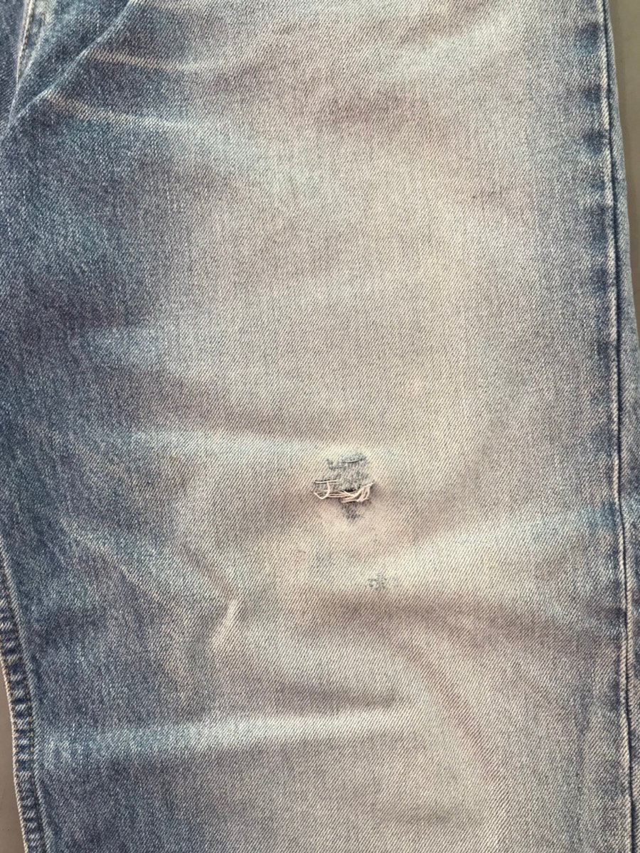 ⚠️damage⚠️original wide denim size3 | ok.soon ⚠️damage⚠️original wide denim size3 | ok.soon