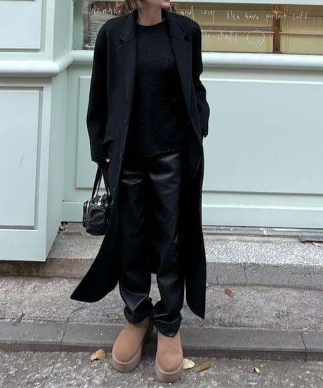 nep yarn high neck,round neck sweater