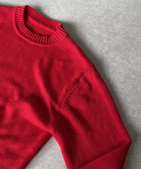 cotton sweater (red)