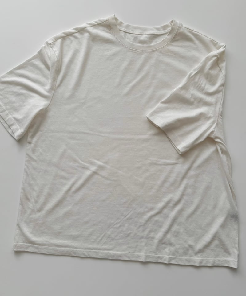loose fit tshirt(gray/white) | ok.soon