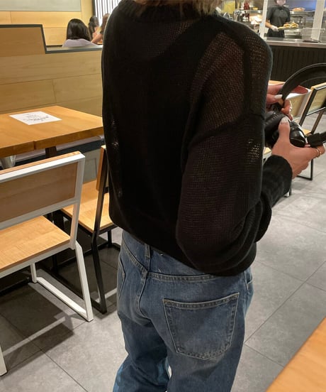 summer knit (black)