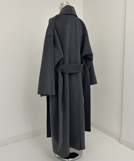 wool gown coat
