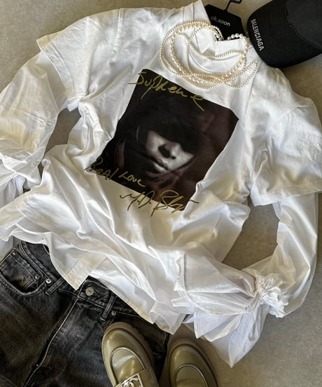 ok.soon×saaya724 tulip blouse
