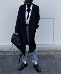 high waist tapered denim