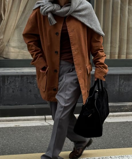 original work jacket brown