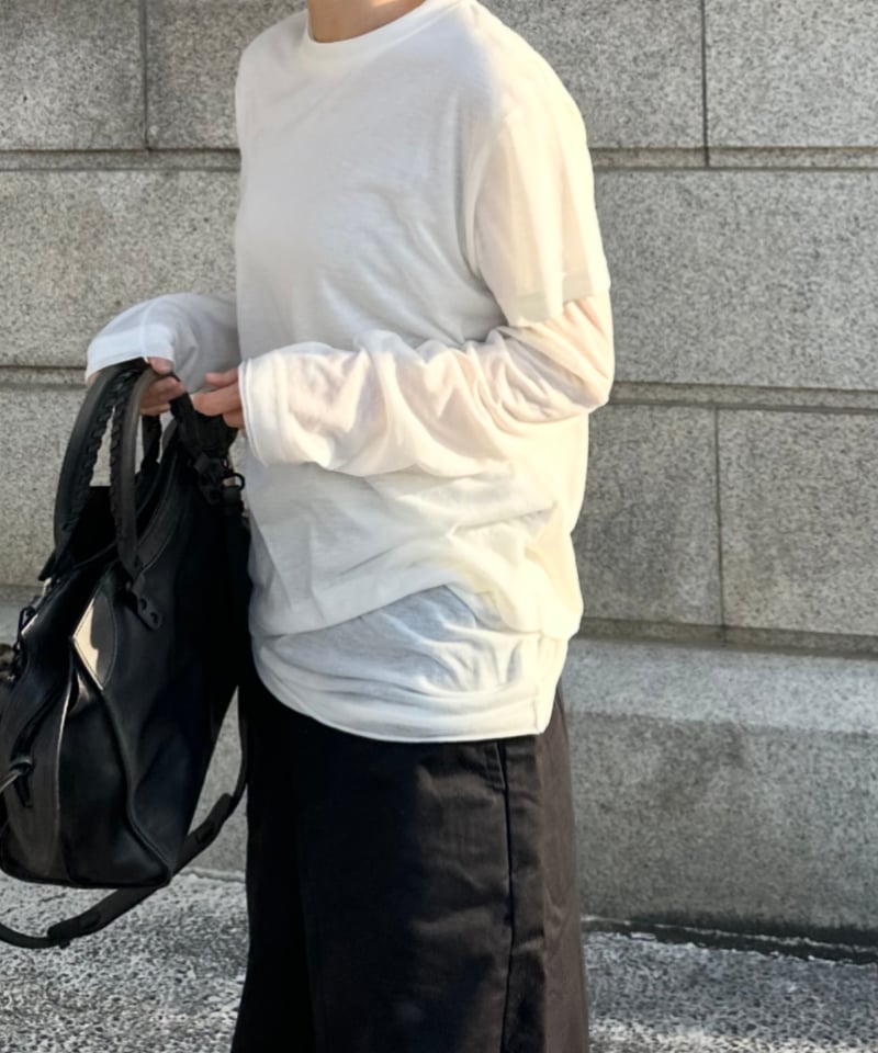 layered pairs t shirt | ok.soon