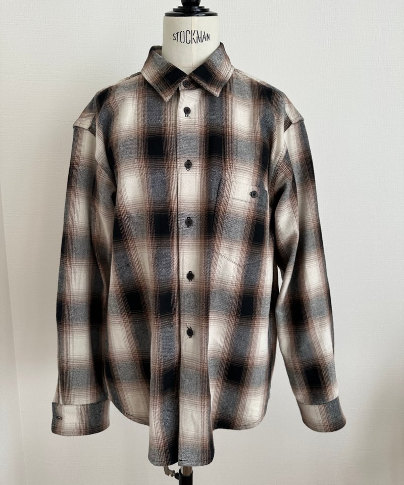 トップス ok.soon flannel check shirt flannel check shirt | ok.soon