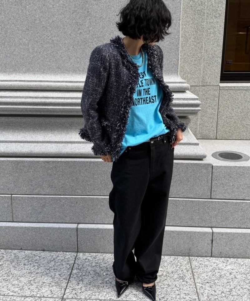 color tweed jacket | ok.soon