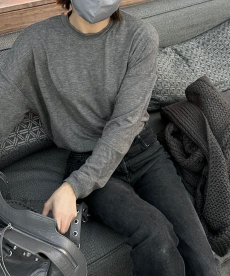 long sleeve t shirt gray