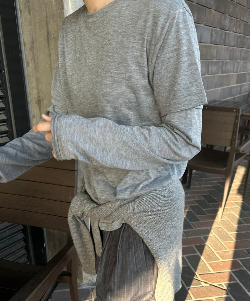 layered pairs t shirt | ok.soon layered pairs t shirt | ok.soon