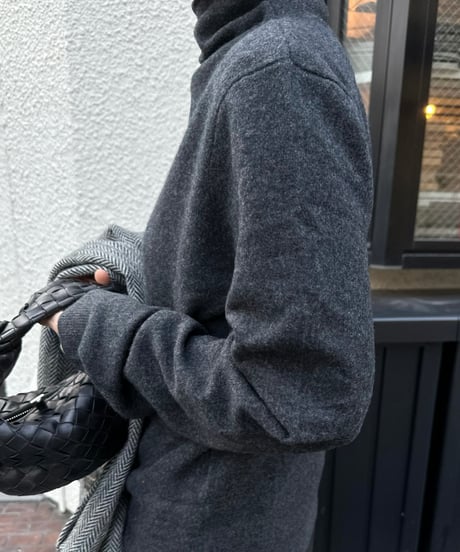 ［easy series］high neck sweater