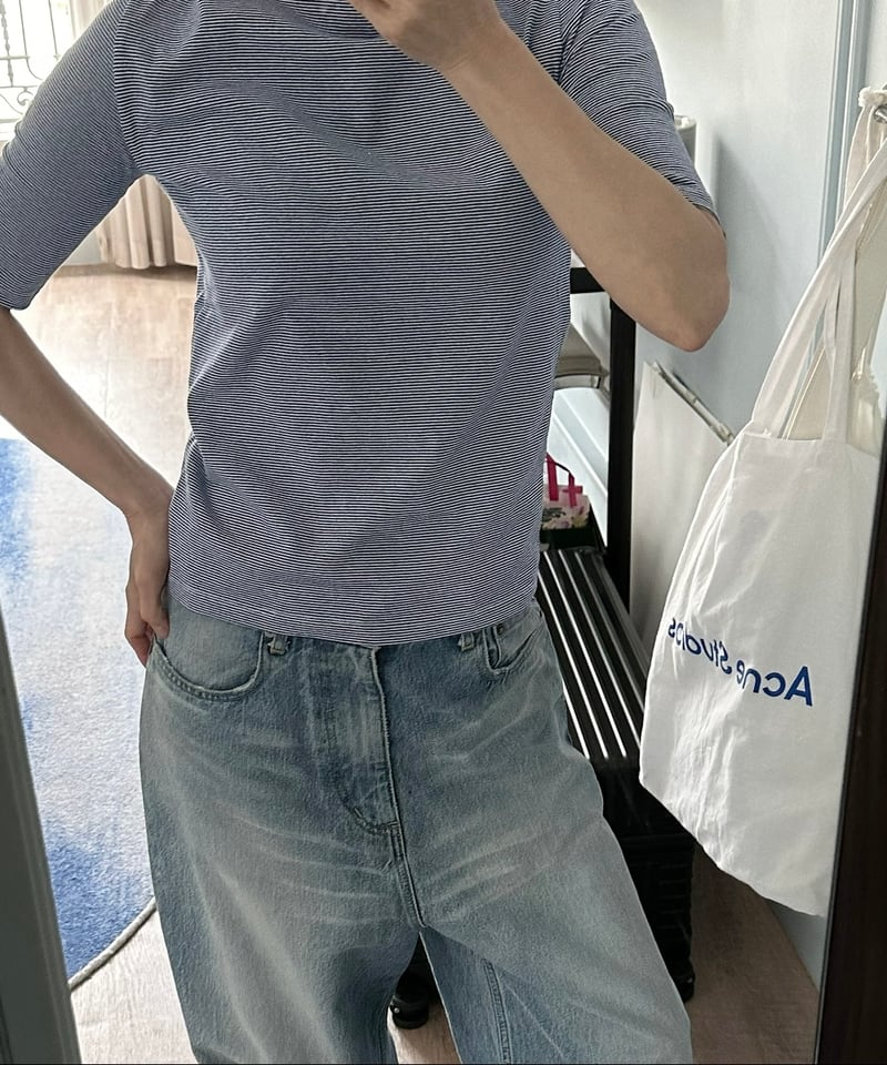 ok.soon×piccadilly MICRO BORDER TEE | ok.soon ok.soon×piccadilly MICRO BORDER TEE | ok.soon