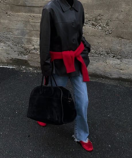 basic leather jacket