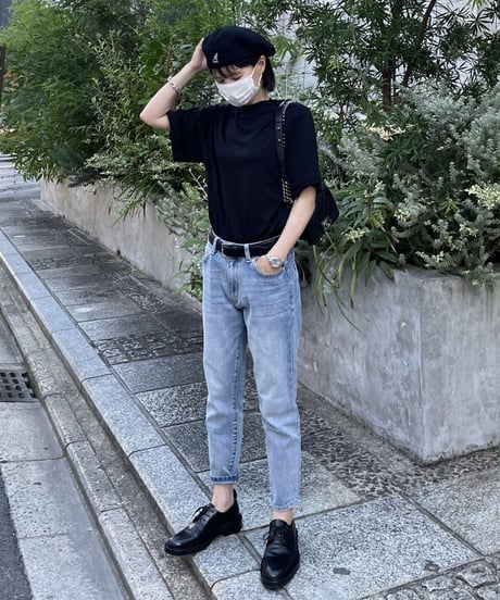 cotton slim pants denim