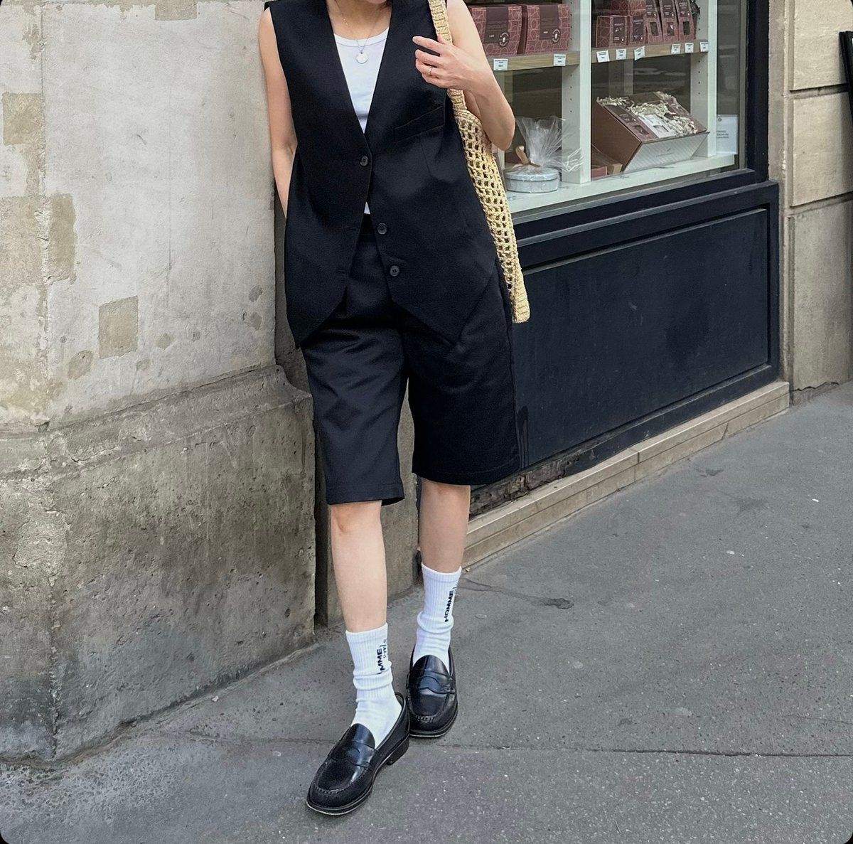 ok.soon×dickies chino half pants | ok.soon