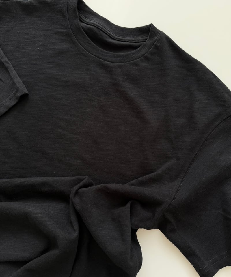 over size t shirt black | ok.soon