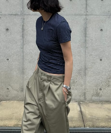 W stripe t shirt