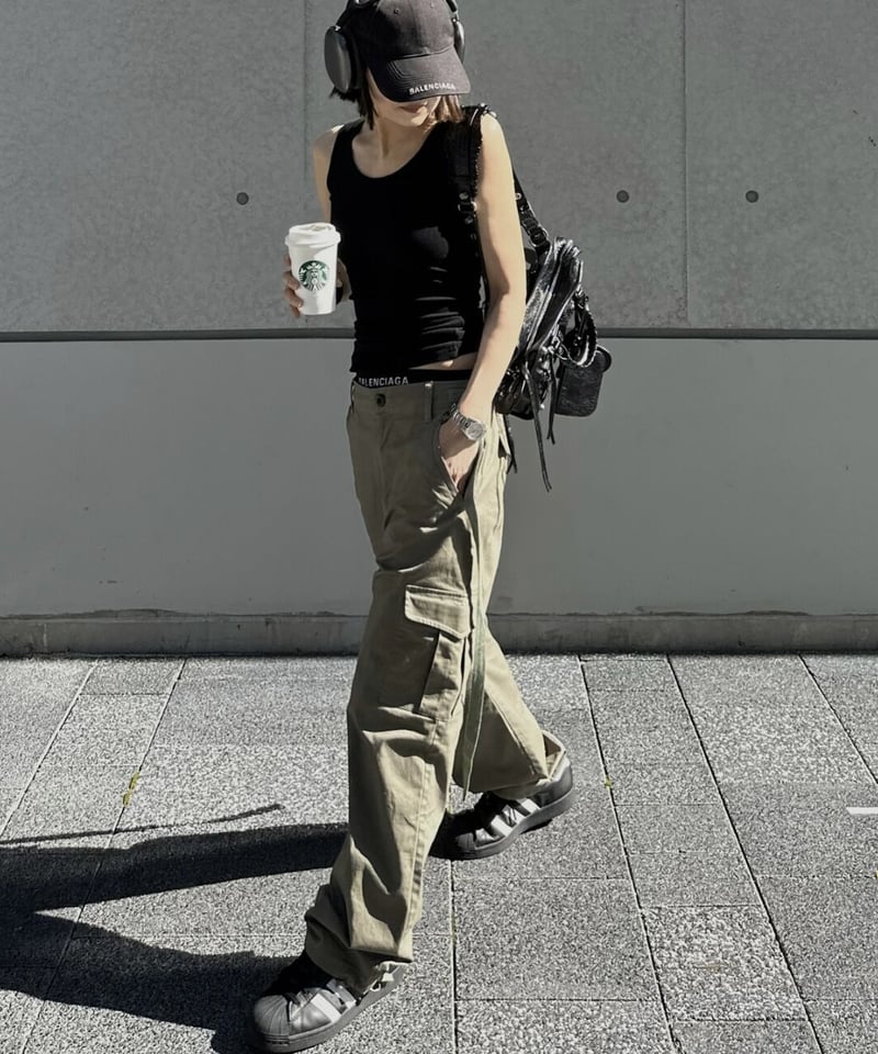 一部予約販売】 ワークパンツ/カーゴパンツ olive pants BDU ok.soon