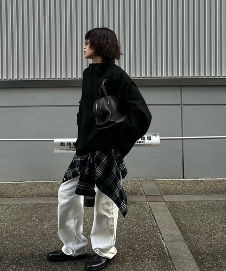 ok.soon×piccadilly cotton white painter pants