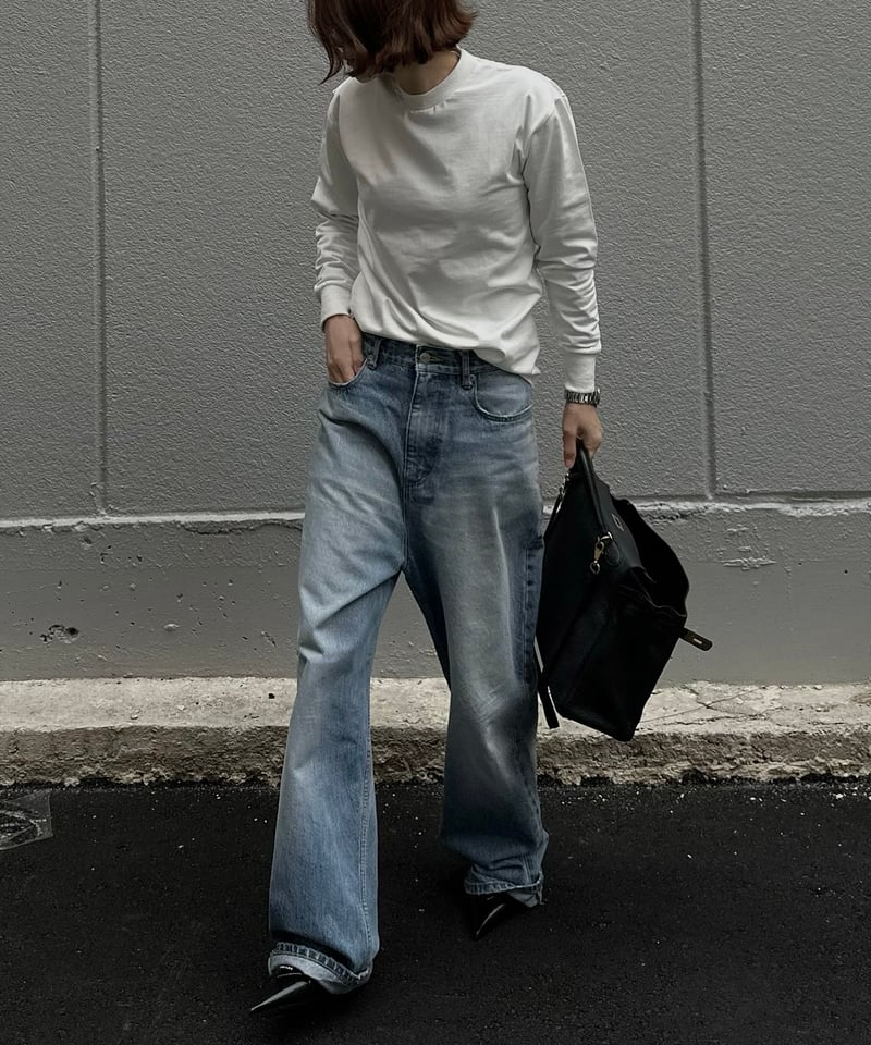 ok.soon original wide denim blue Size2