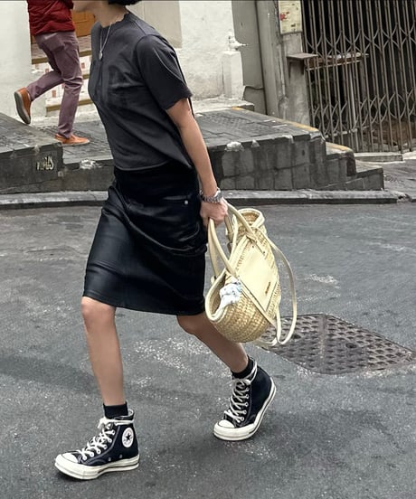 original logo t shirt black(sumikuro)