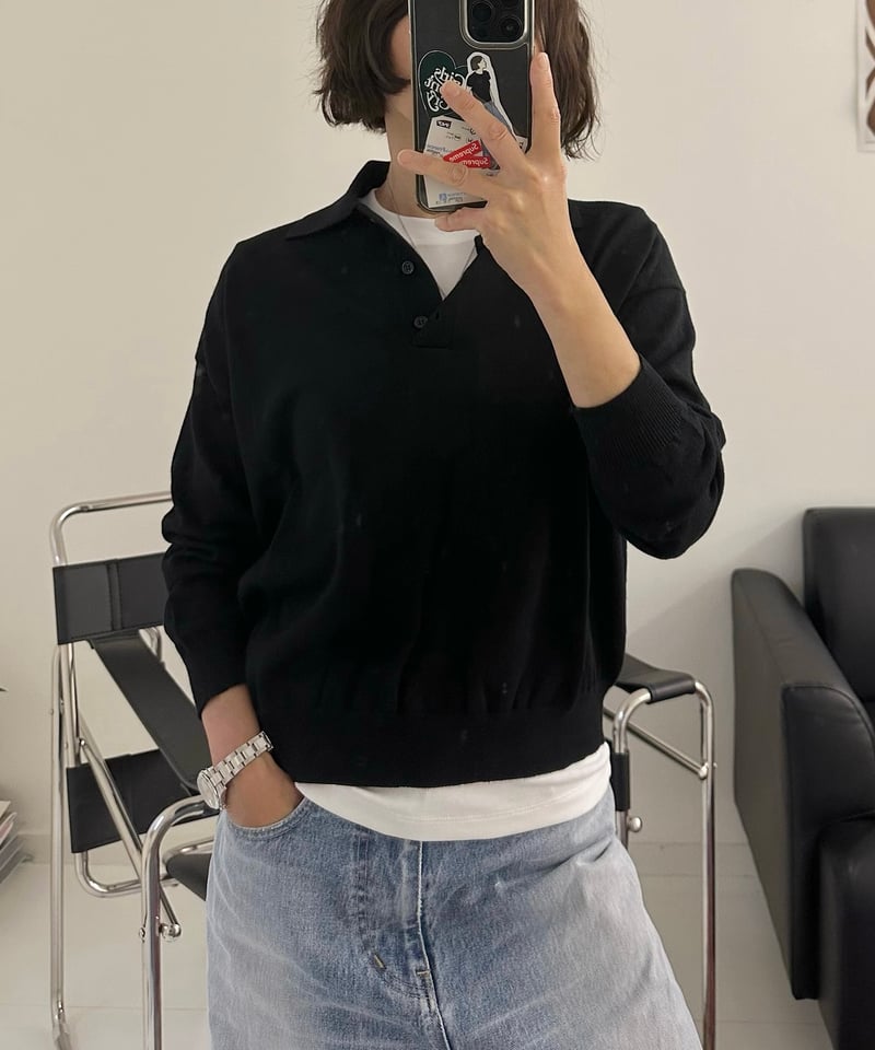polo knit | ok.soon