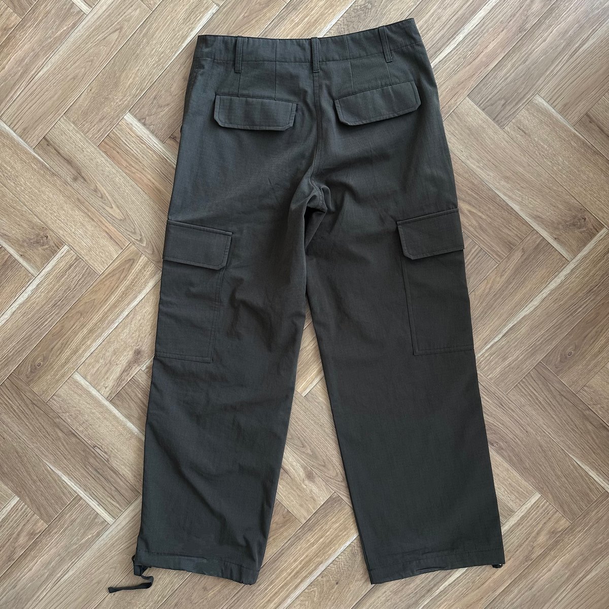 e*u様 最終値下げ　8月末削除　オクスン　ok.soon カーゴパンツ　カーキ オクスン ok.soon カーゴパンツ カーキ