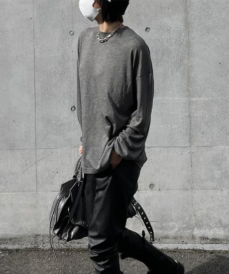long sleeve t shirt gray