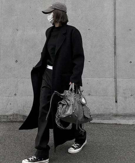 gentleman wool coat(black)