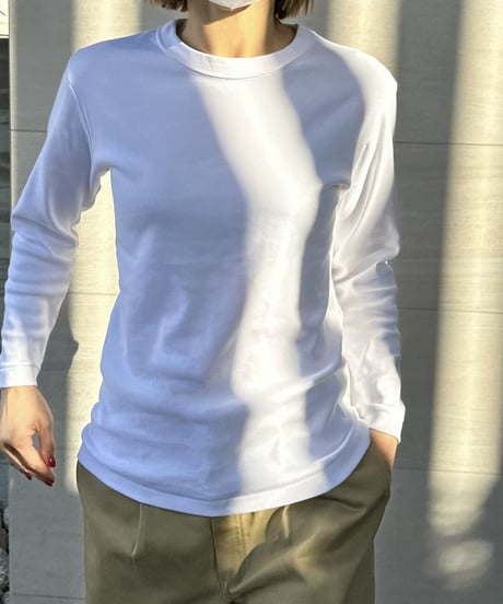 ［long sleeve］layered t shirt ※waist layered※