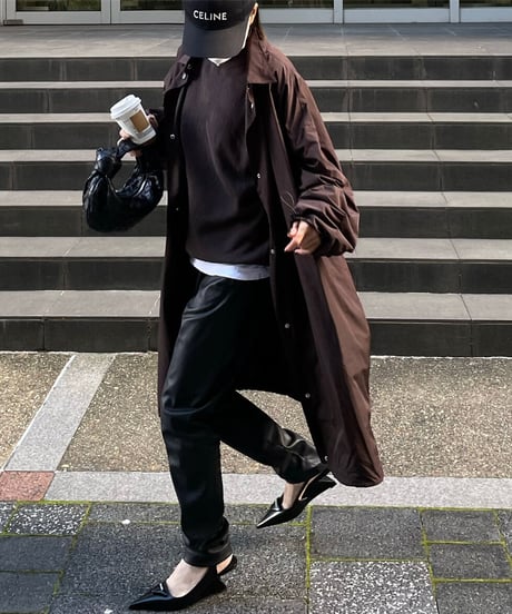 light soutien collar coat (brown)