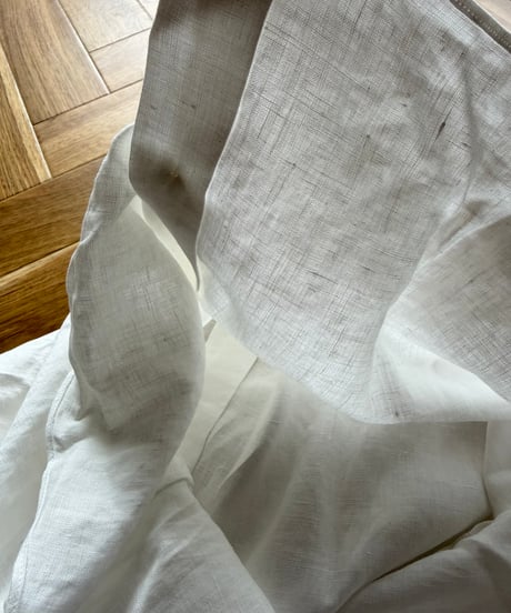 linen shirt white