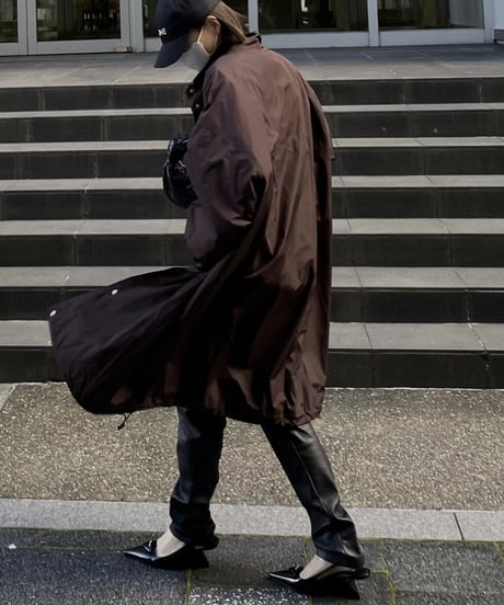 light soutien collar coat (brown)
