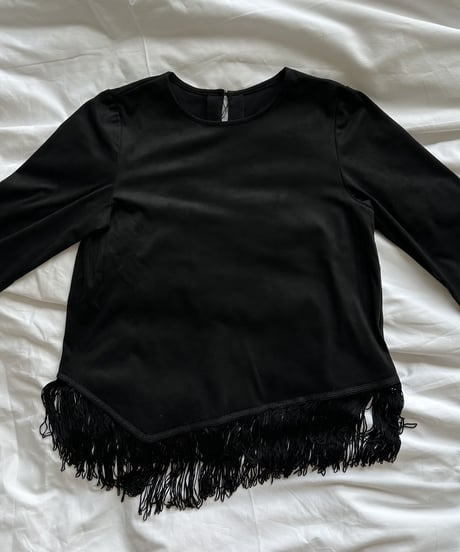 suede fringe tops