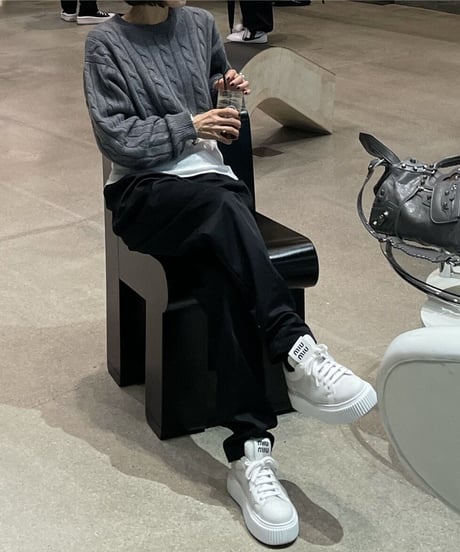 ok.soon×dickies 2tuck tapered chino pants (black)