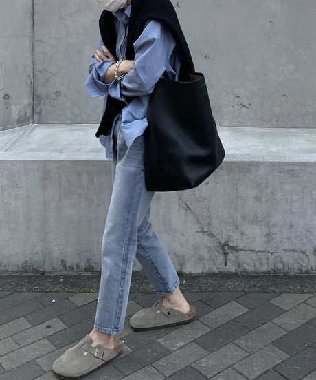 cotton slim pants denim