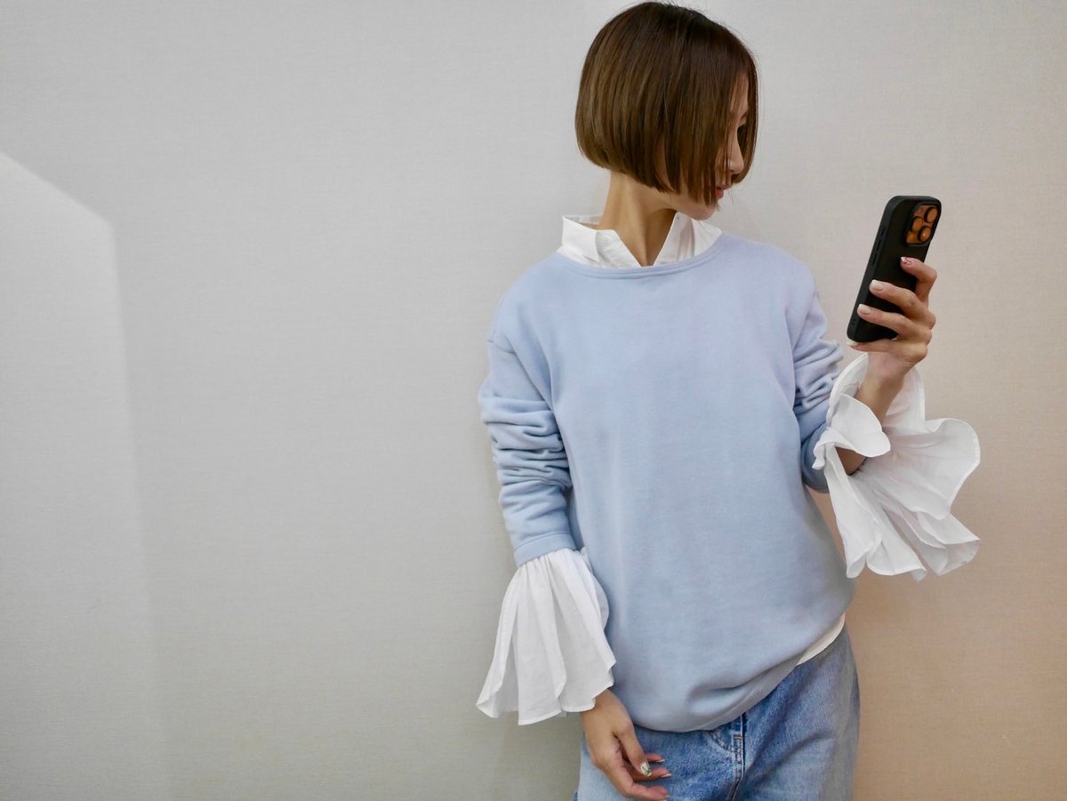 ok.soon×saaya724 tulip blouse | ok.soon ok.soon×saaya724 tulip blouse | ok.soon
