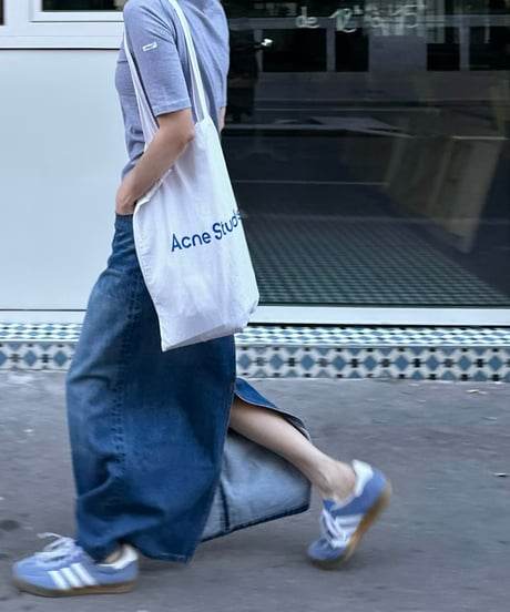 ok.soon×piccadilly OGC DENIM MAXI SKIRT