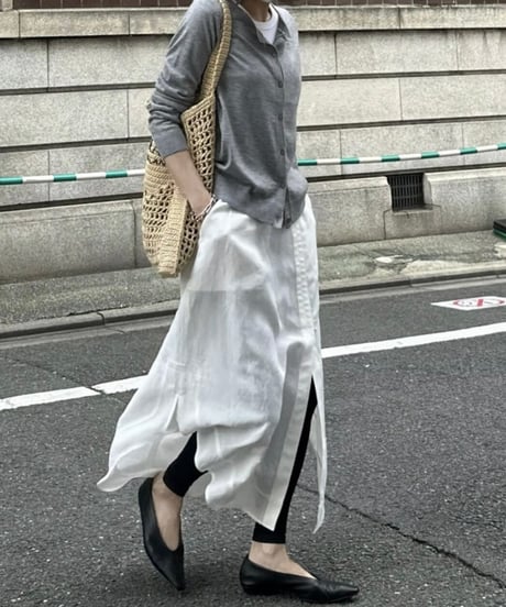 merino wool crew neck cardigan