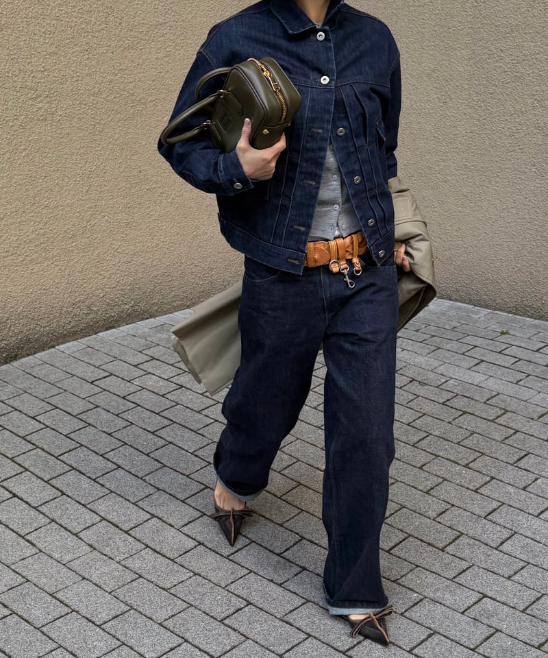 ok.soon indigo denim 濃紺デニムジャケット indigo denim ［jacket］ | ok.soon
