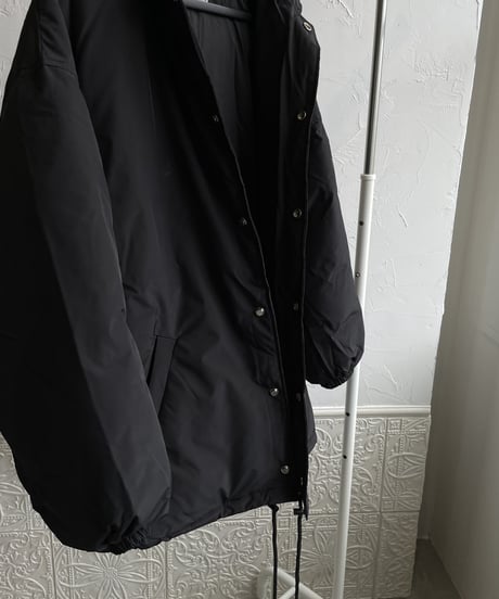 oversize coach jacket black