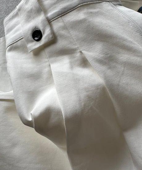 wide white pants