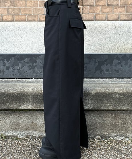 maxi skirt black