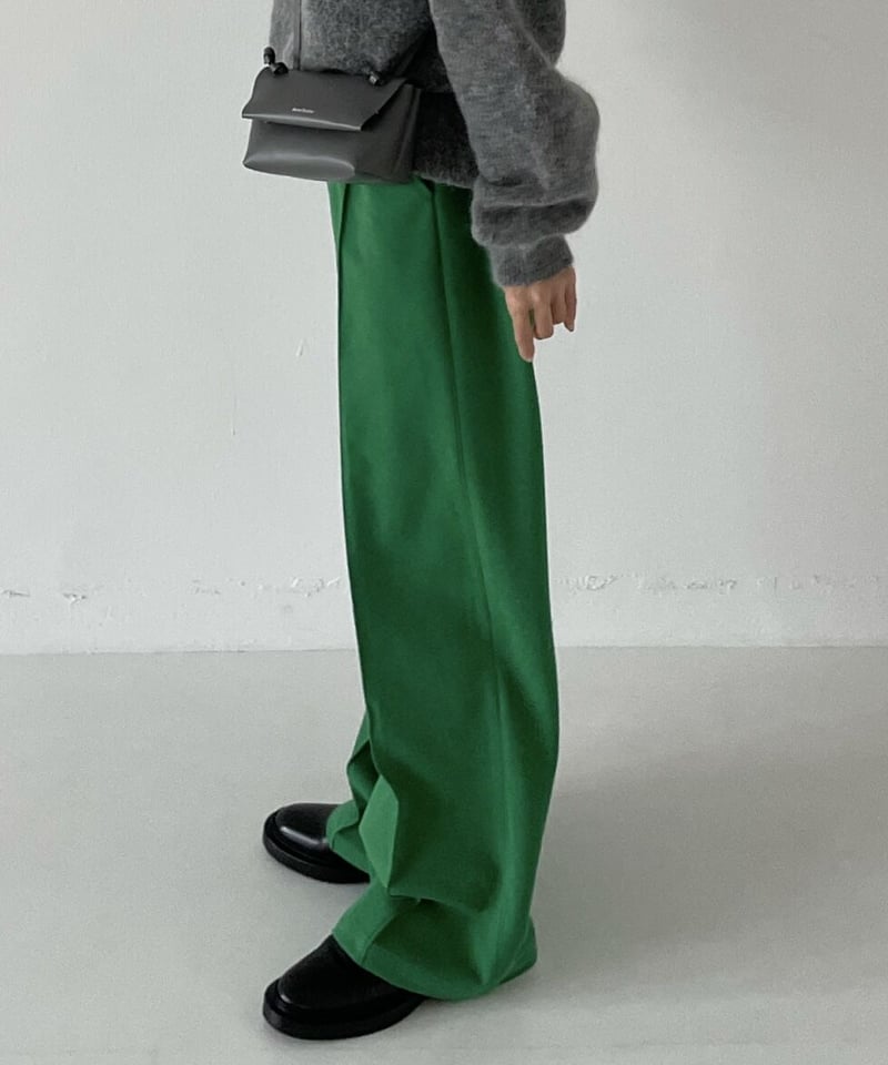 ワイドスラックスgreen | ok.soon